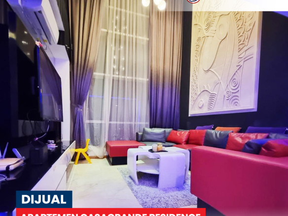 Jual Rugi, Include Furnish, Apartemen Casa Grande, Jakarta Selatan
