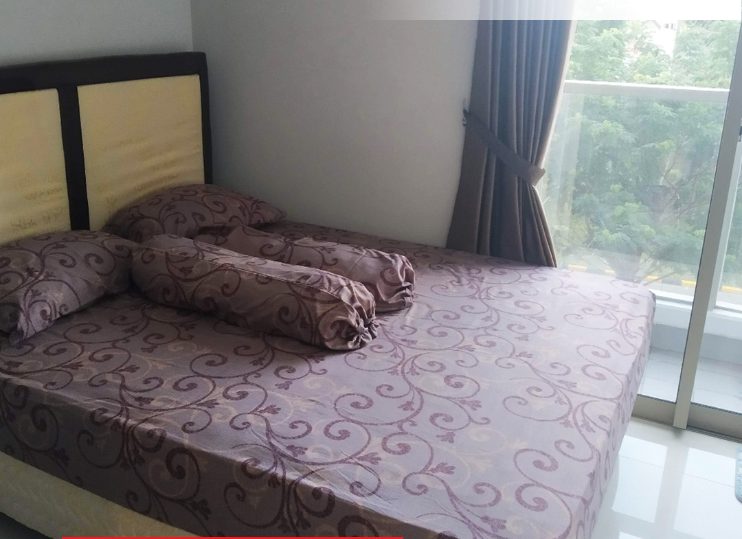 Disewa Taman Anggrek Residences, Studio, Low Floor, Garden View