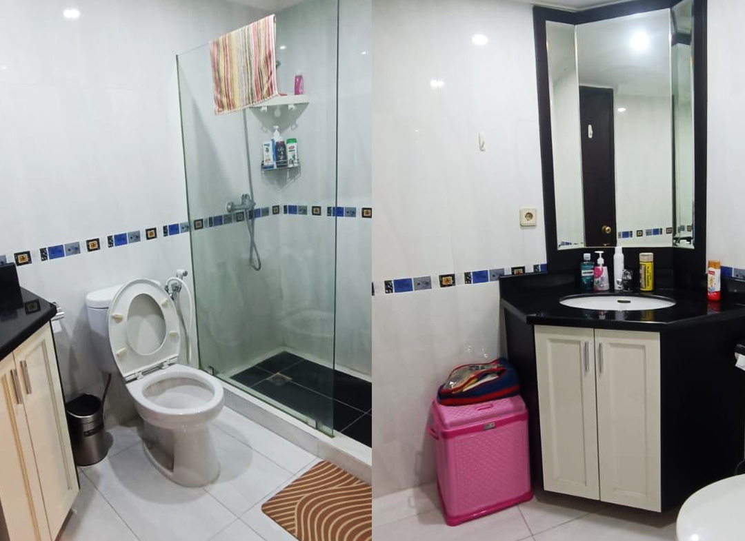 Dijual Semi Furnished, Taman Anggrek Condominium, 2 Bedroom, Middle Floor