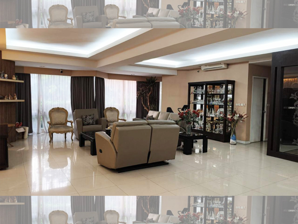 Rent Fully Furnished, Taman Anggrek Condominium 6 Bedroom, Low Floor