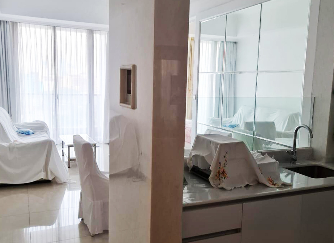 Disewa Taman Anggrek Residences 2 Bedroom, Semi Furnished, City View
