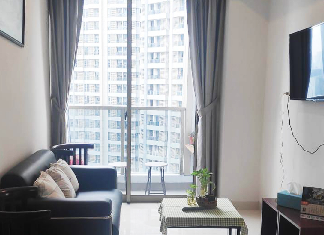 Disewa 2 Bedroom Fully Furnished, Taman Anggrek Residences, Pool View