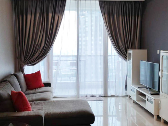 Sale Fully Furnished, Taman Anggrek Residences, 3 Bed, View West Mark