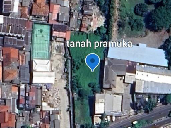 Disewa Lahan Cocok untuk Komersial Jl. Pramuka, Cempaka Putih, Jakarta Pusat