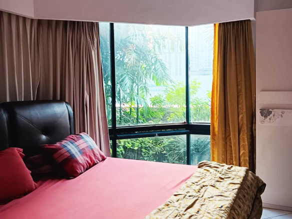 Disewa 2 Bedroom, Taman Anggrek Condominium, Fully Furnished, Garden View