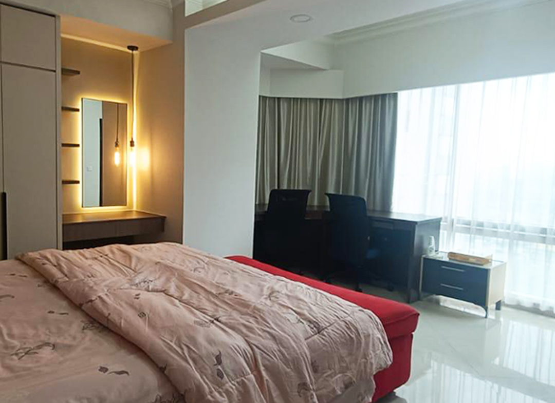 Disewa Full Furnished, Taman Anggrek Condominium, 3 Bedroom, High Floor