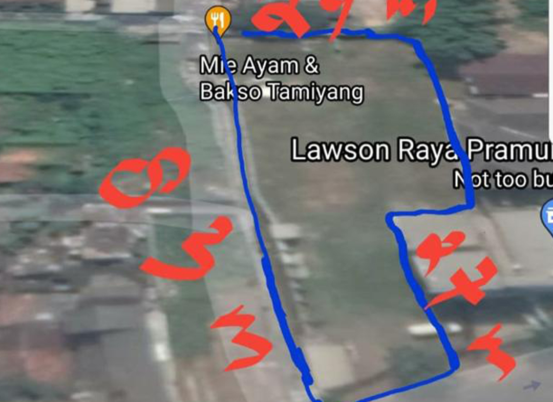 Disewa Lahan Cocok untuk Komersial Jl. Pramuka, Cempaka Putih, Jakarta Pusat