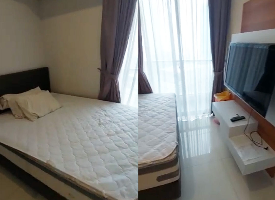 Disewa 1 Bed Studio Fully Furnished, Taman Anggrek Residences, City View