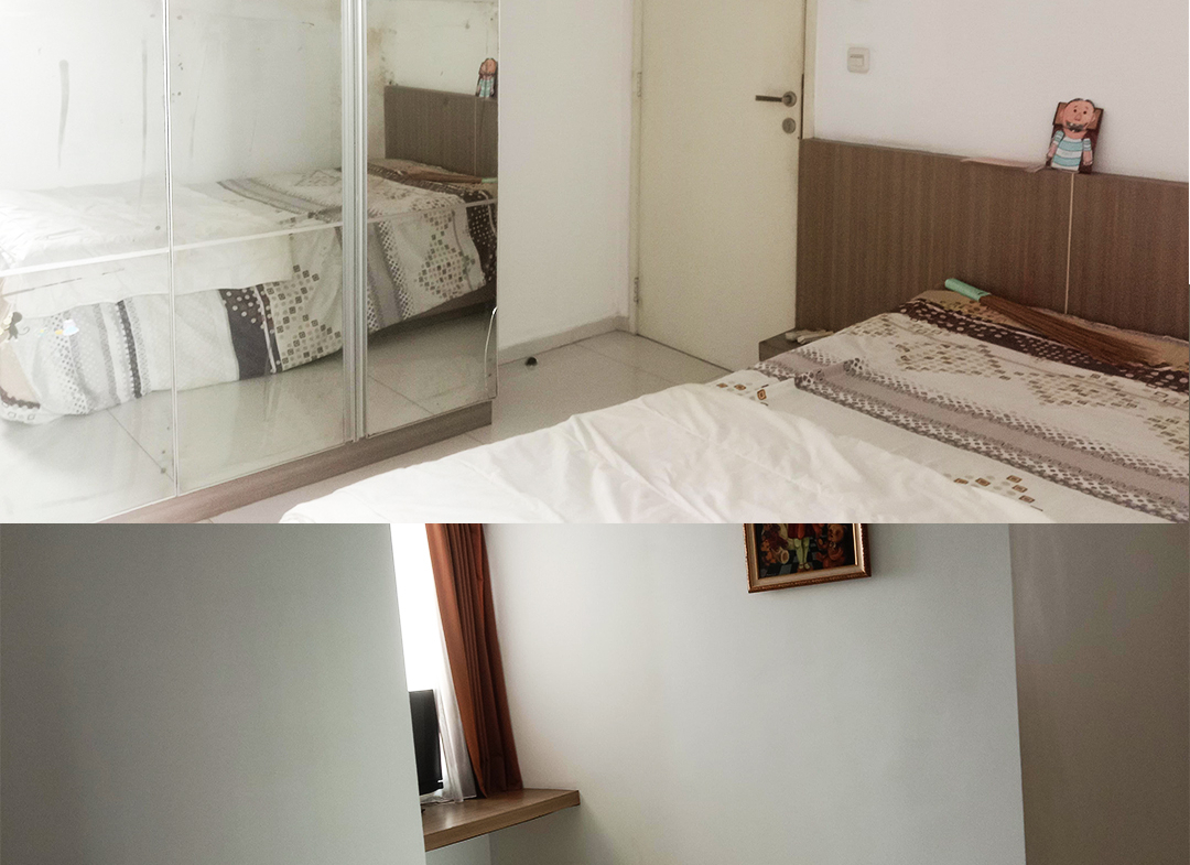 Disewa Fully Furnished, Taman Anggrek Condominium, 2 Bedroom, Middle Floor