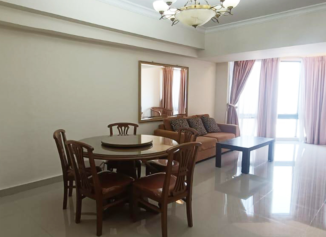 Taman Anggrek Condominium Fully Furnished 2 Bedroom, High Floor, City View