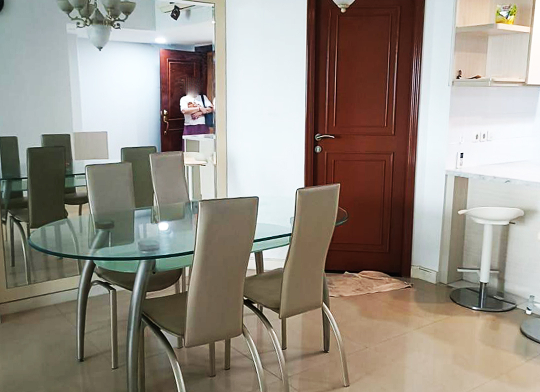 Fully Furnished Taman Anggrek Condominium 2 Bedroom, Low Floor, City View