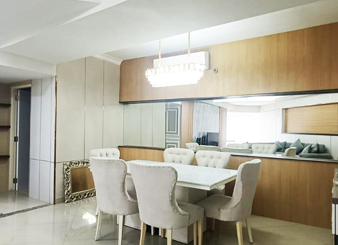 Disewa Full Furnished, Taman Anggrek Condominium, 3 Bedroom, High Floor
