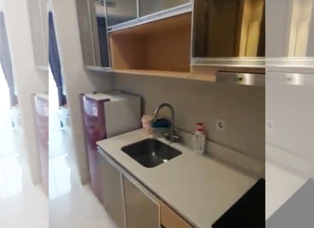 Disewa 1 Bed Studio Fully Furnished, Taman Anggrek Residences, City View