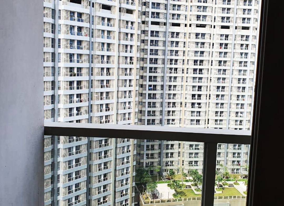 Taman Anggrek Residences Tipe Studio 1 Bedroom Fully Furnished, Pool View