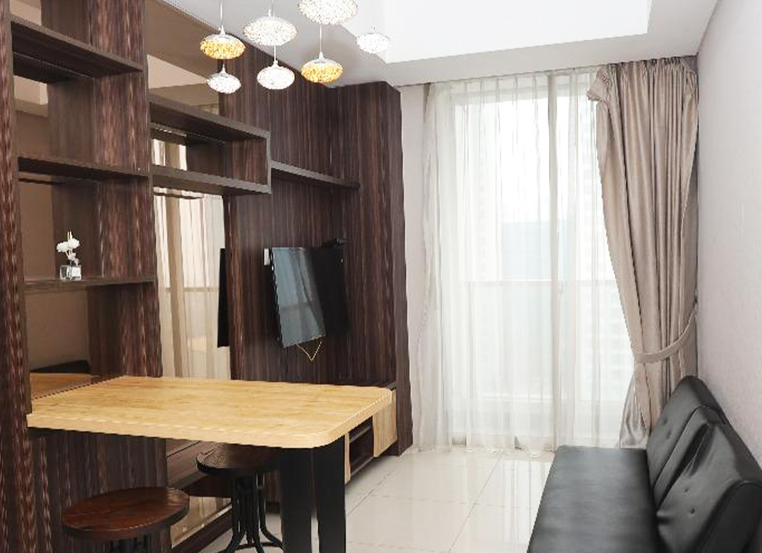 Disewa 2 Bedroom Full Furnish di Taman Anggrek Residences, City View