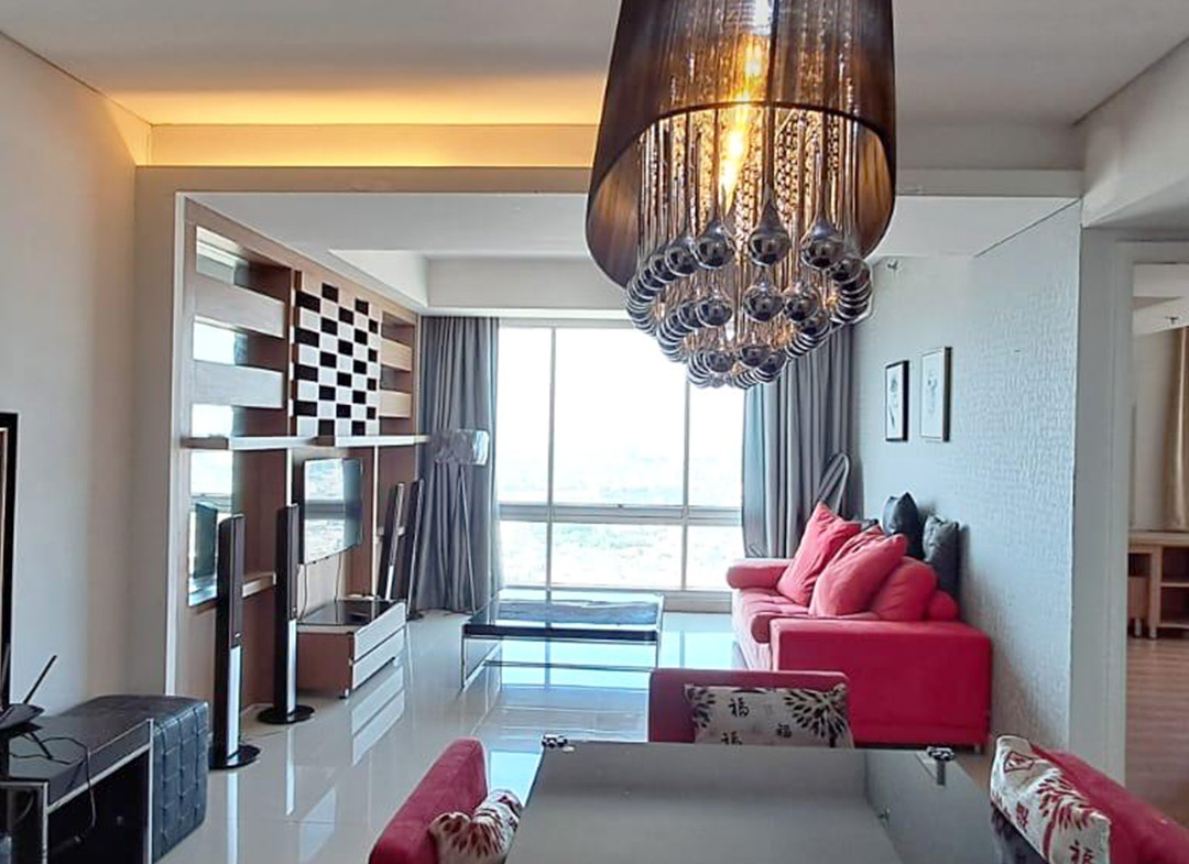Disewakan Taman Anggrek Condominium 2 Bedroom 88sqm, Fully Furnished, City Floor