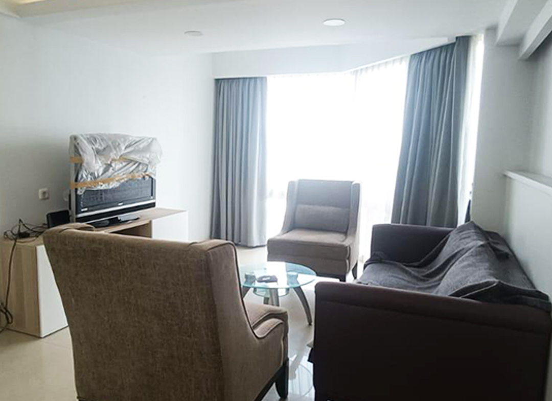 Fully Furnished Taman Anggrek Condominium 2 Bedroom, Low Floor, City View