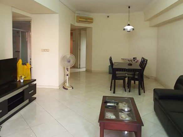 Taman Anggrek Condominium 88m2 Fully Furnished, 2 Bedroom, Middle Floor