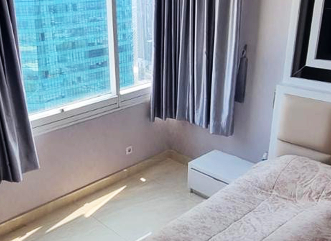 Dijual Taman Anggrek Condominium, Fully Furnished, 2 Bedroom 88sqm, City View