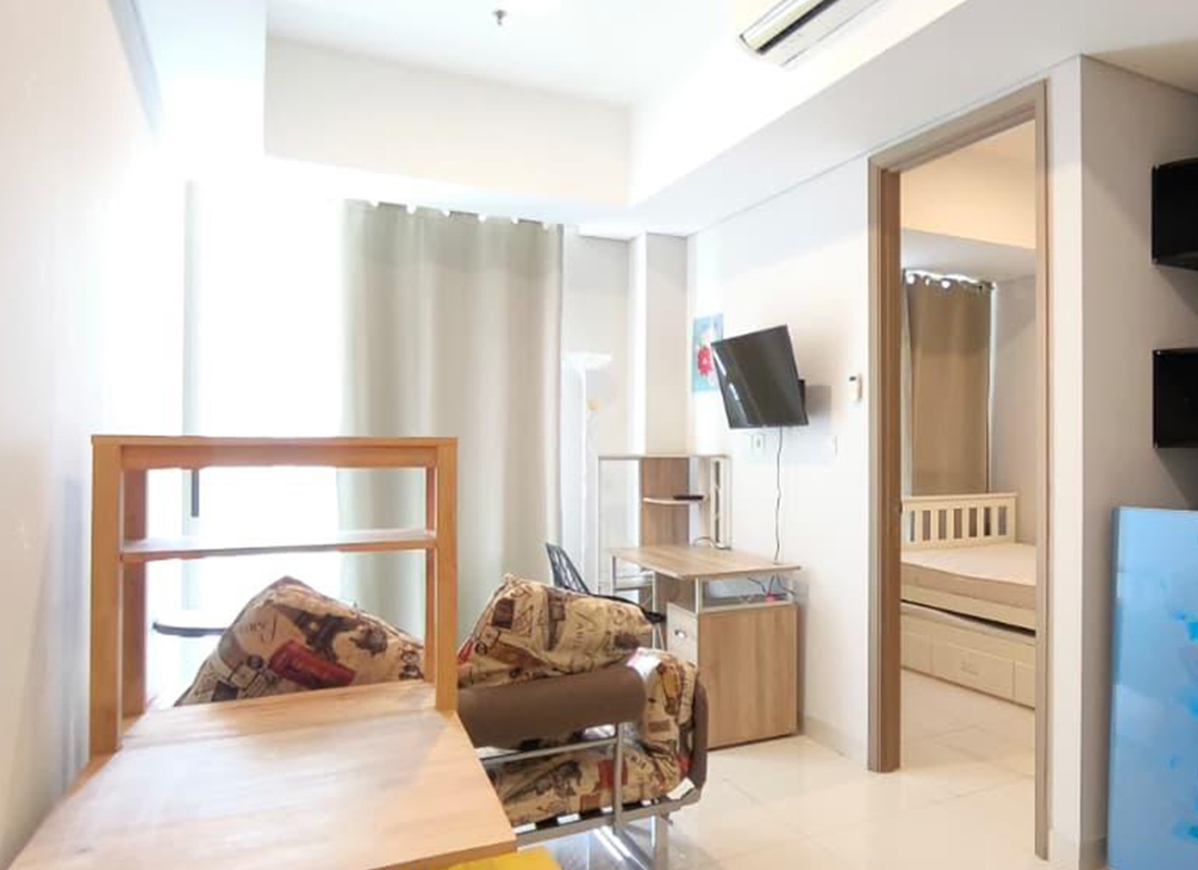 Disewa Fully Furnished Taman Anggrek Residences 1 Bedroom 38sqm, Pool View