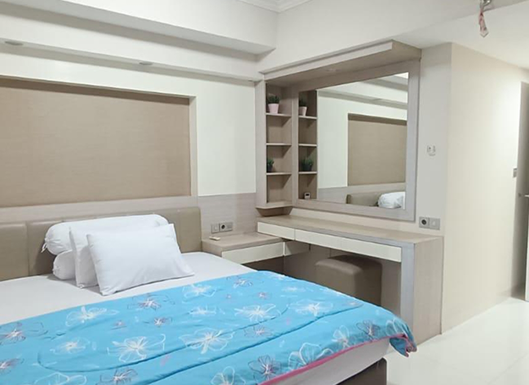 Disewa 125jt/thn Fully Furnished, Taman Anggrek Condominium 2 Bed, Middle Floor