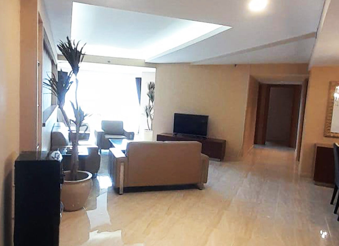 Disewa 175jt perTahun 3 Bedroom, Fully Furnished, Low Floor, Taman Anggrek Condominium