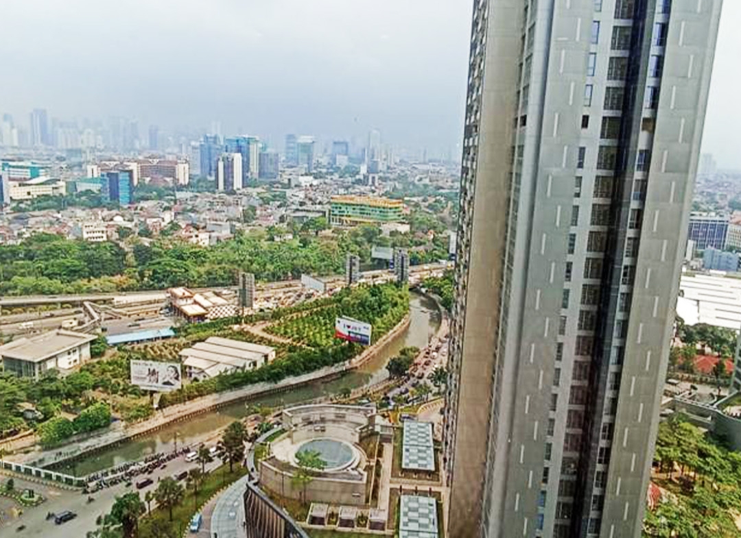 Disewa Fully Furnished 130jt perTahun, Corner Unit, Taman Anggrek Condominium