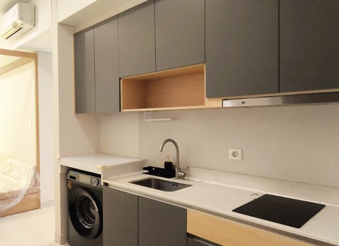 Disewa 95 perTahun, Taman Anggrek Residences Fully Furnished, 3 Bedroom 65sqm, Low Floor