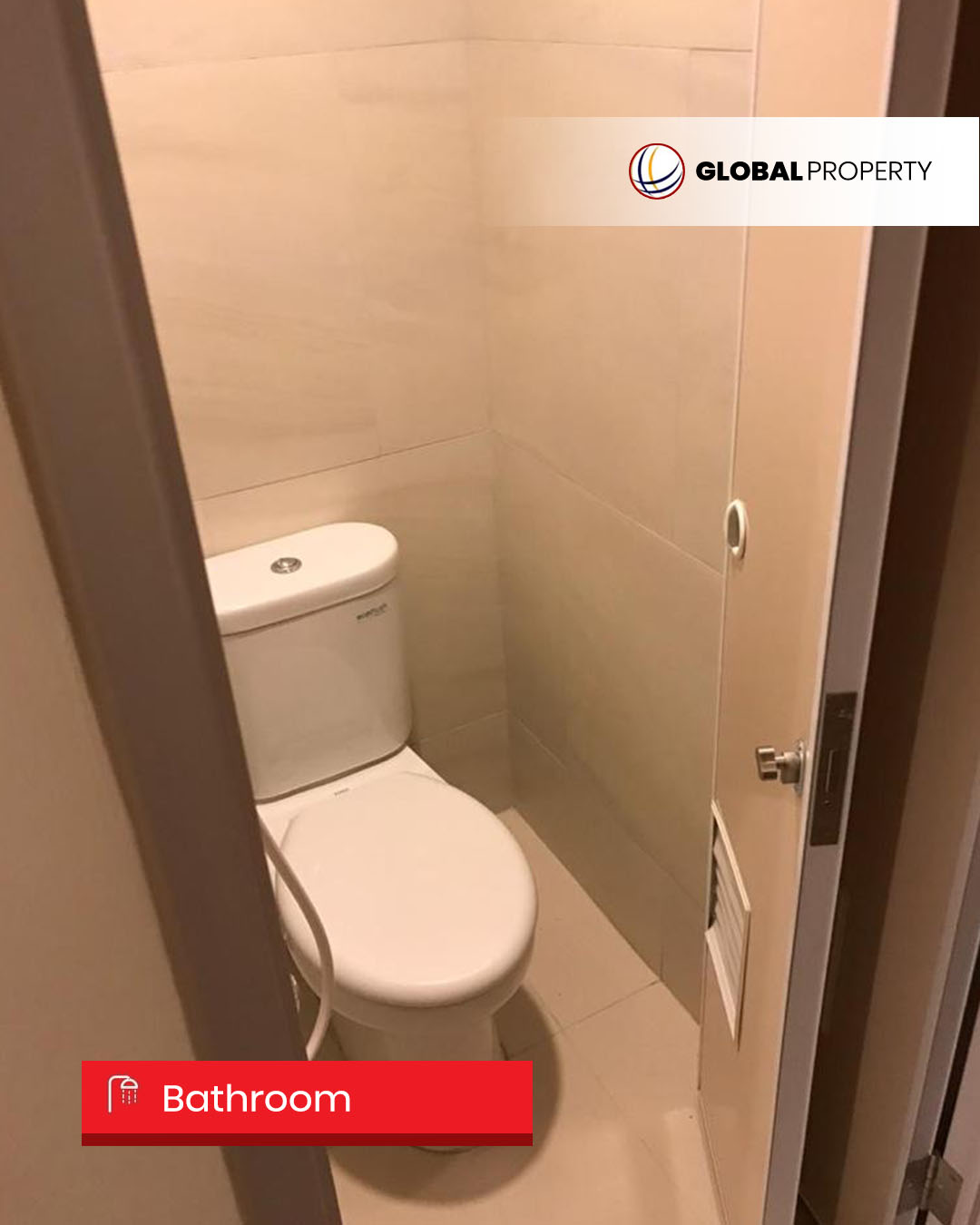Bathroom1 Best View, Taman Anggrek Residences, Semi Furnished 2 Bedroom, Middle Floor