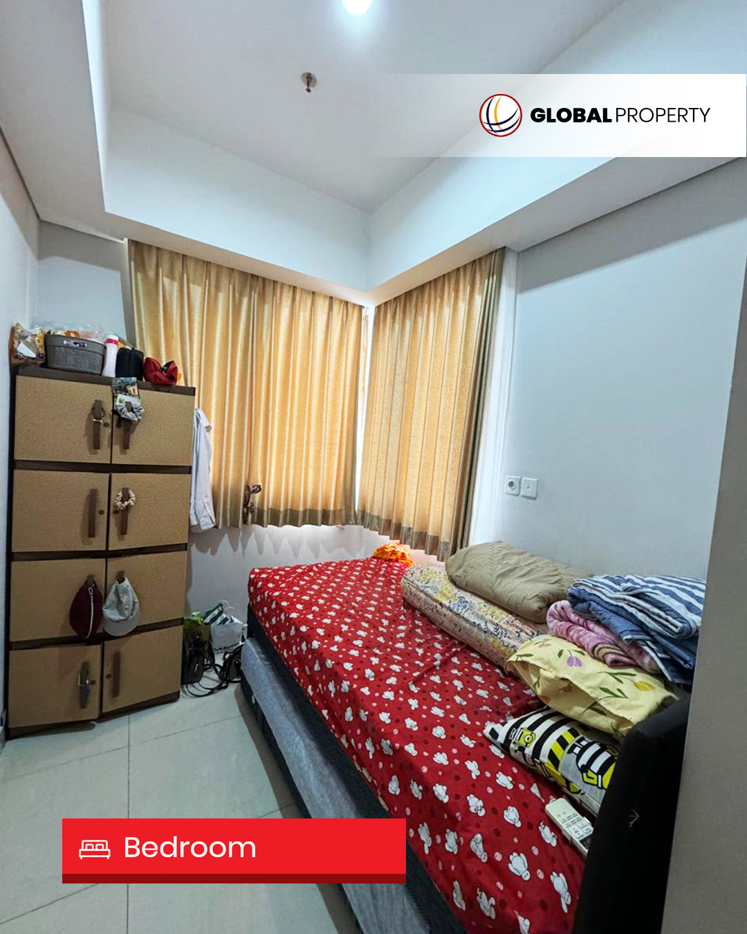 Dijual 1.250mil, Fully Furnished, 2 Bedroom 50m2, Taman Anggrek Residences