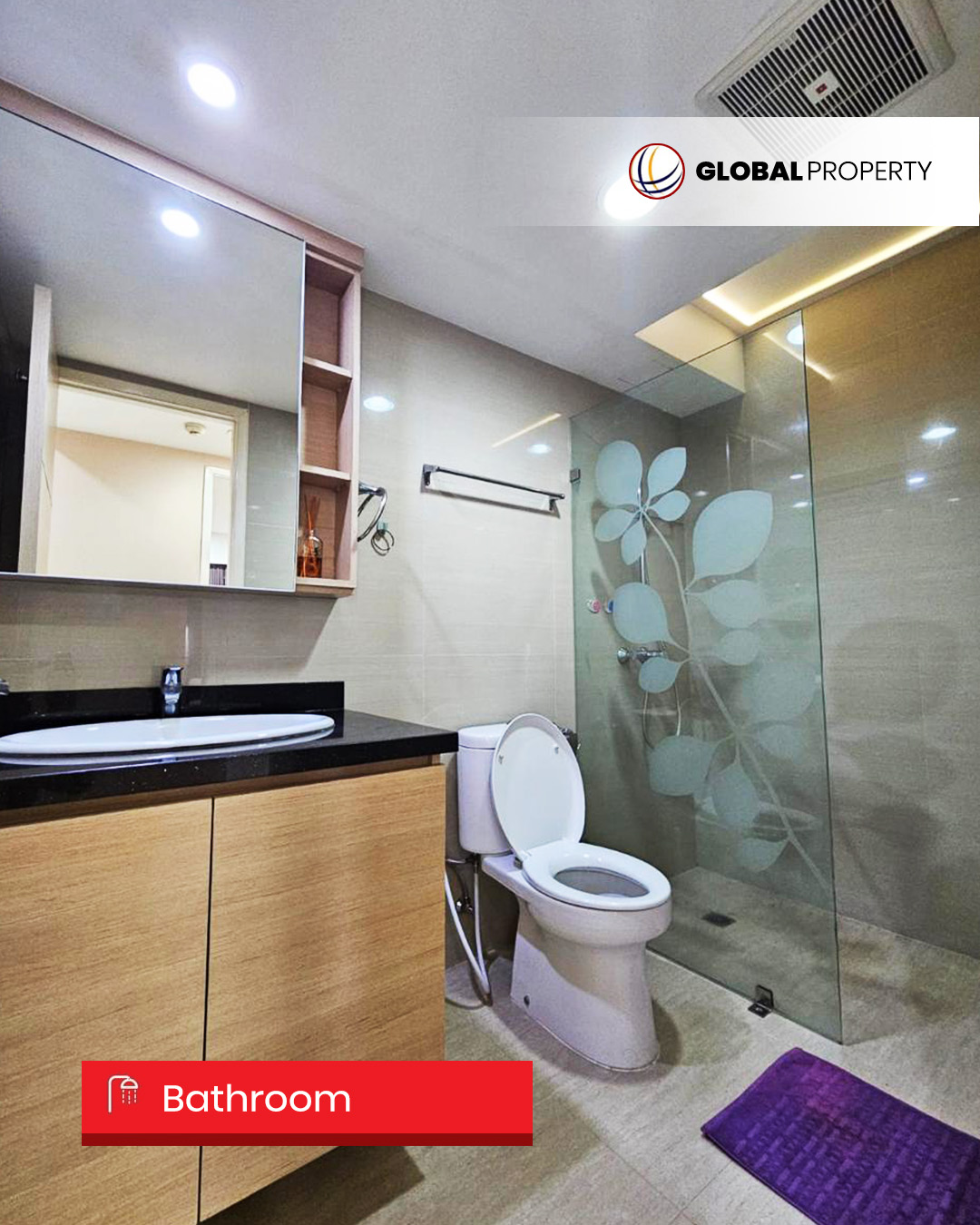 3 Bathroom Disewa 150jt pertahun, Taman Anggrek Condominium 2 Bedroom, Fully Furnished, Middle Floor