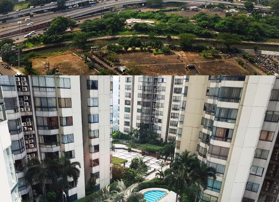 Disewa Termurah 180jt pertahun Fully Furnished, 3 Bedroom, Taman Anggrek Condominium