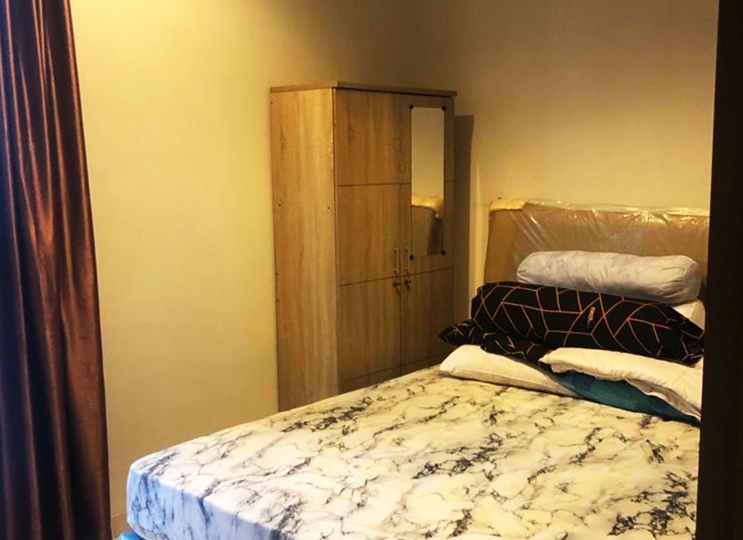 Disewa 105jt pertahun, Fully Furnished 3 Bedroom 65m2, High Floor, Taman Anggrek Residences