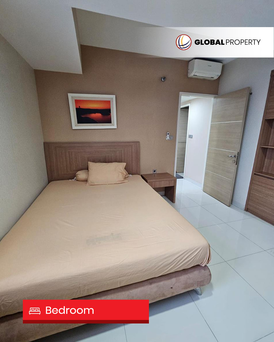 Bedrooms1 Disewa 150jt pertahun, Taman Anggrek Condominium 2 Bedroom, Fully Furnished, Middle Floor