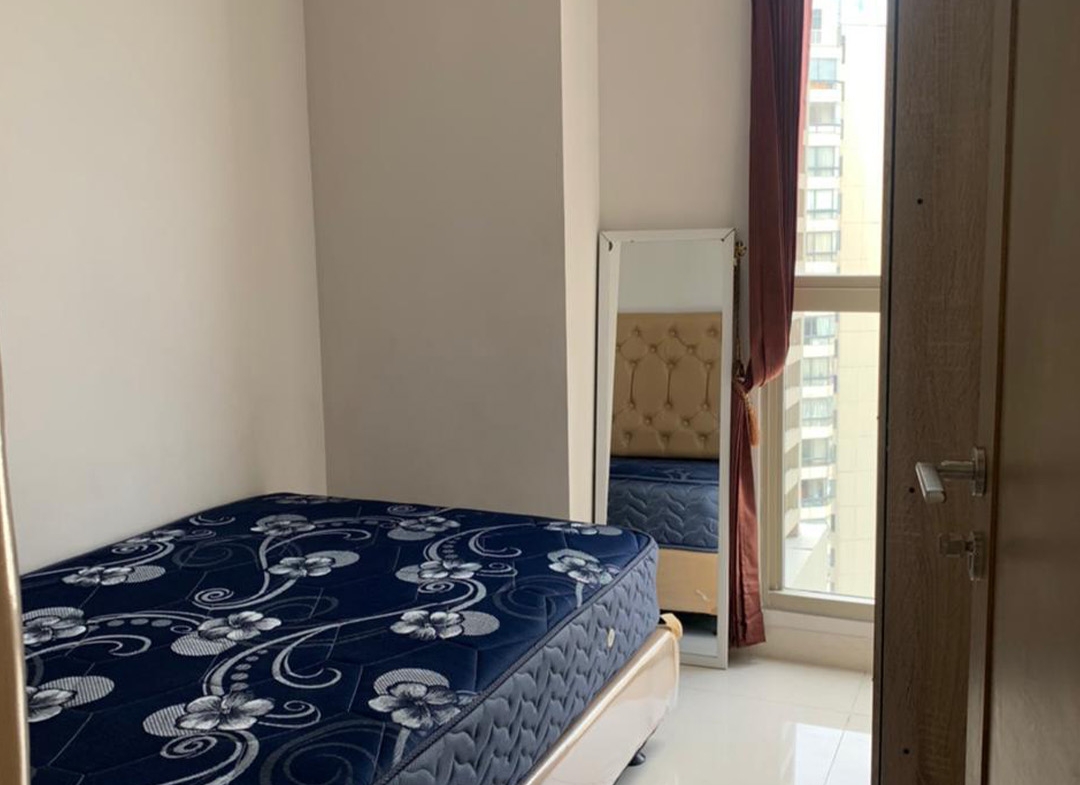 Disewa 105jt pertahun, Fully Furnished 3 Bedroom 65m2, High Floor, Taman Anggrek Residences