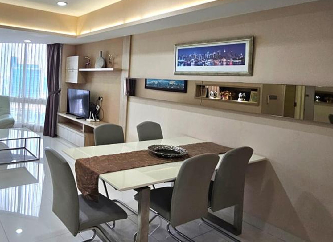Disewa 150jt pertahun, Taman Anggrek Condominium 2 Bedroom, Fully Furnished, Middle Floor