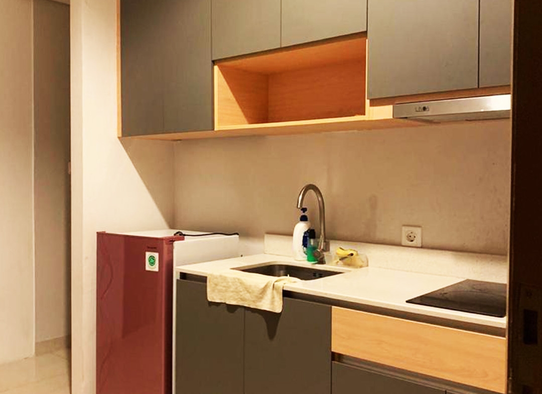 Disewa 105jt pertahun, Fully Furnished 3 Bedroom 65m2, High Floor, Taman Anggrek Residences