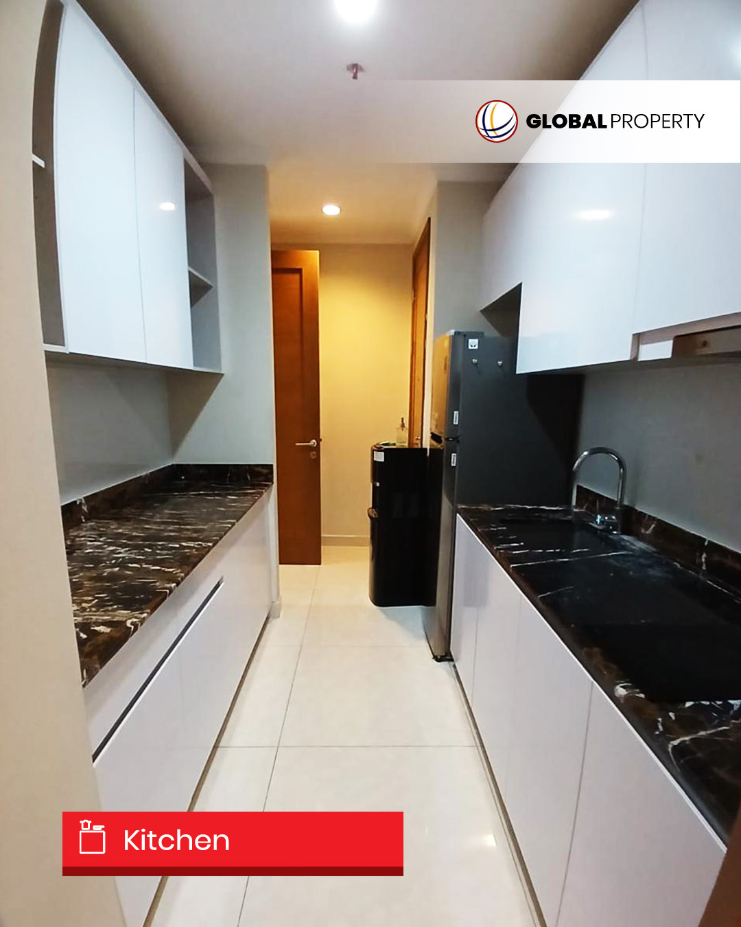 Kitchen set Termurah, Disewa 175jt pertahun, Fully Furnished, 3 Bedroom, Taman Anggrek Residences