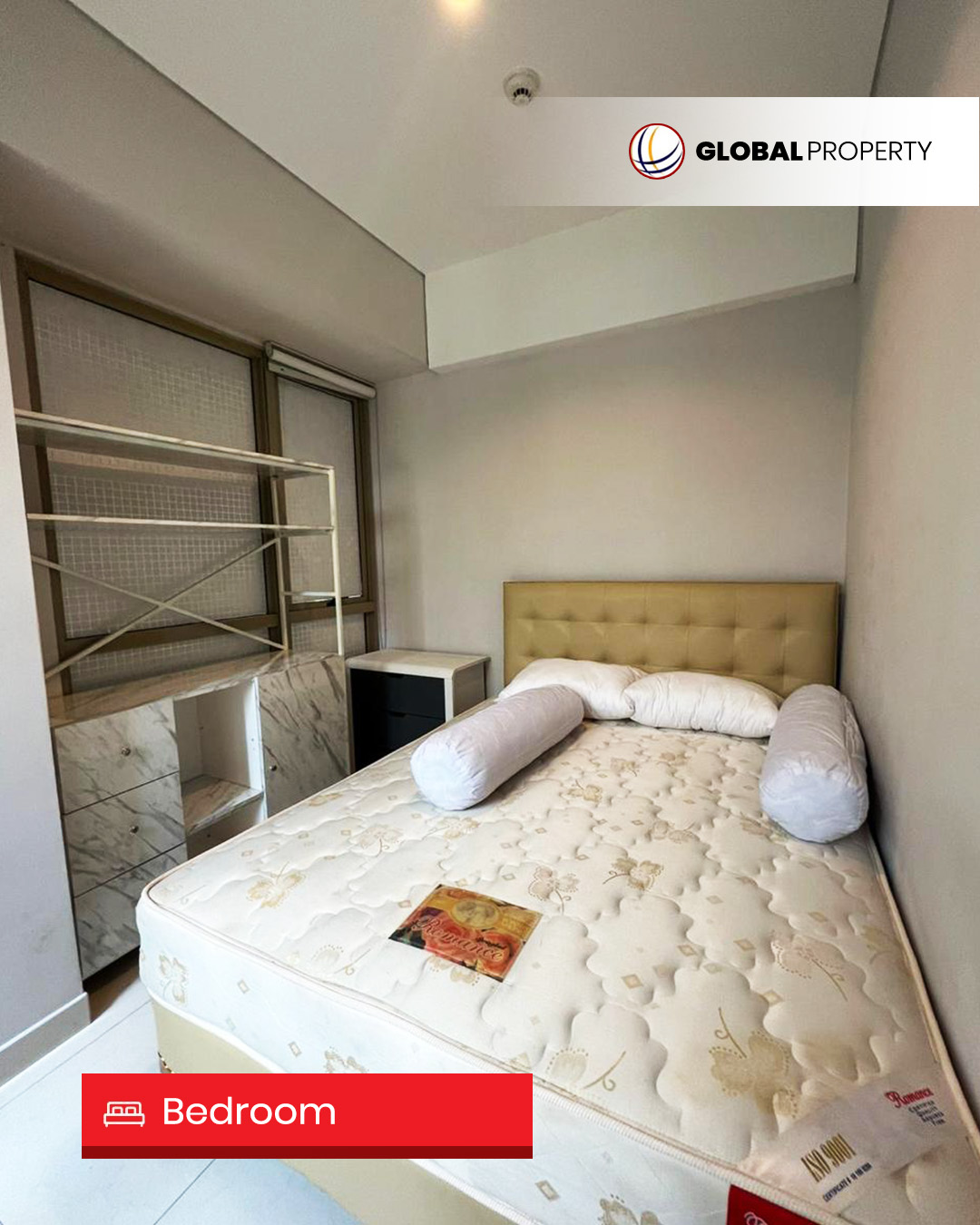 Disewa 80jt pertahun, Taman Anggrek Residences, Fully Furnished 2 Bedroom, Pool View