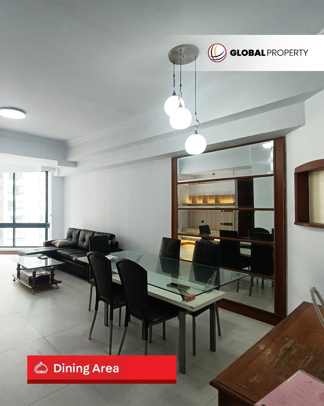 Disewa 90jt, Fully Furnished, 2 Bedroom, High Floor, Taman Anggrek Condominium