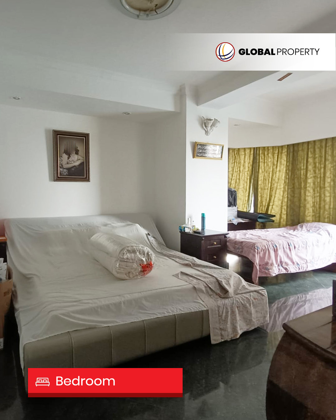 3 Bedrooms Dijual 2.5M, Fully Furnished, 3 Bedroom, Low Floor, Taman Anggrek Condominium