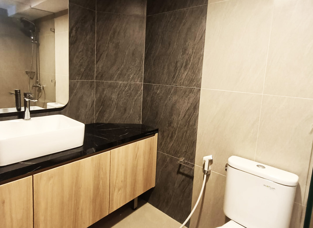 Disewa 90jt, Fully Furnished, 2 Bedroom, High Floor, Taman Anggrek Condominium