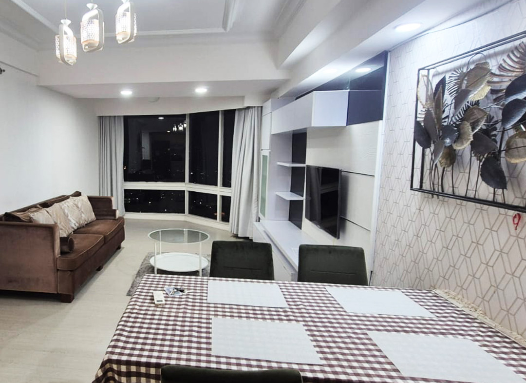 Disewa 145jt, Taman Anggrek Condominium 2 Bedroom, Fully Furnished, Middle Floor