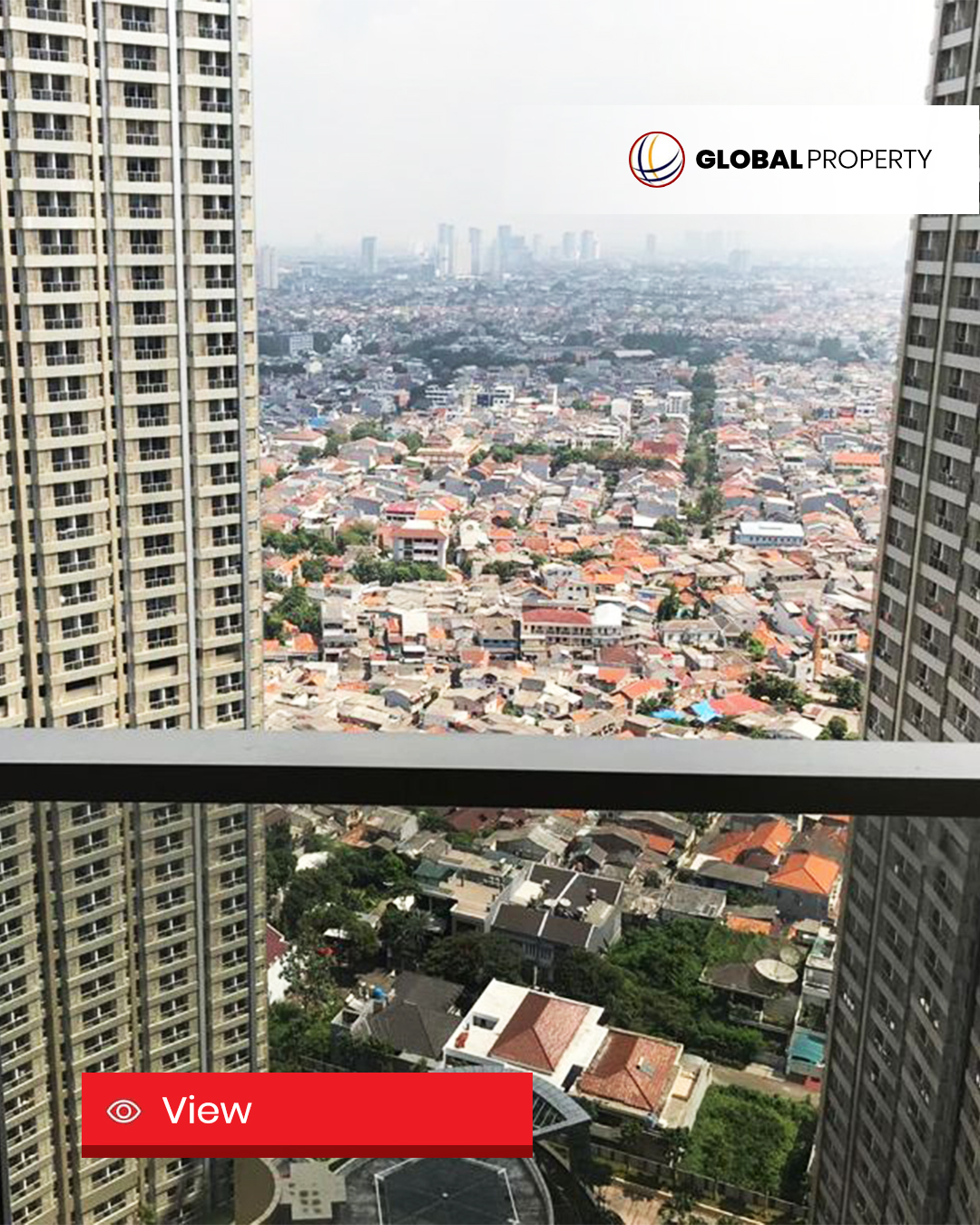 View Dijual 2.8 milyar, Fully Furnished 2 Bedroom, Taman Anggrek Residences, Pool View