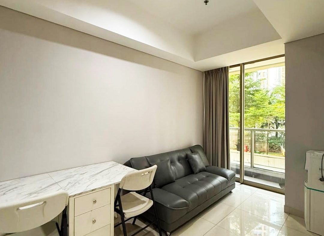 Disewa 80jt pertahun, Taman Anggrek Residences, Fully Furnished 2 Bedroom, Pool View