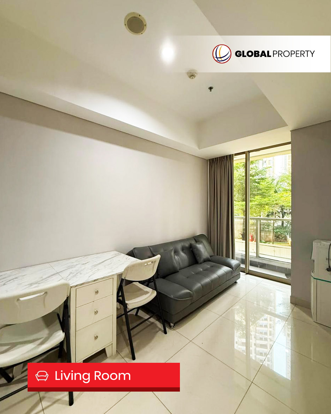 Disewa 80jt pertahun, Taman Anggrek Residences, Fully Furnished 2 Bedroom, Pool View