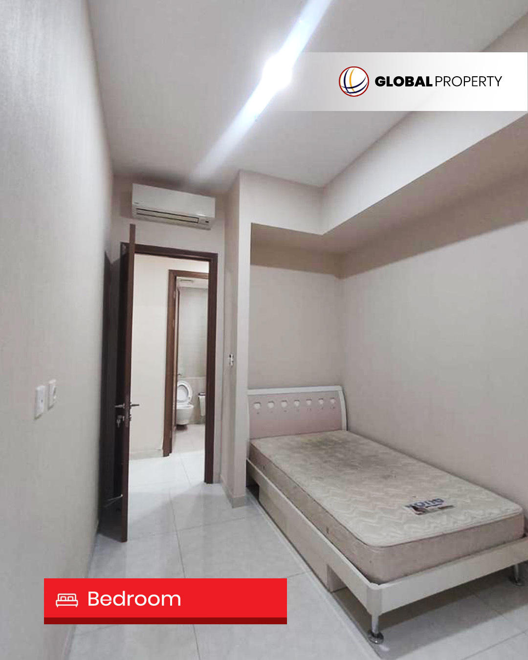 Bedrooms2 Dijual 4 Milyar, Fully Furnished, 3 Bedroom, Middle Floor at Taman Anggrek Residences